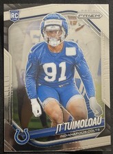 Panini Prizm JT Tuimoloau #324 Indianapolis Colts Rookie 2024 NFL Football Card