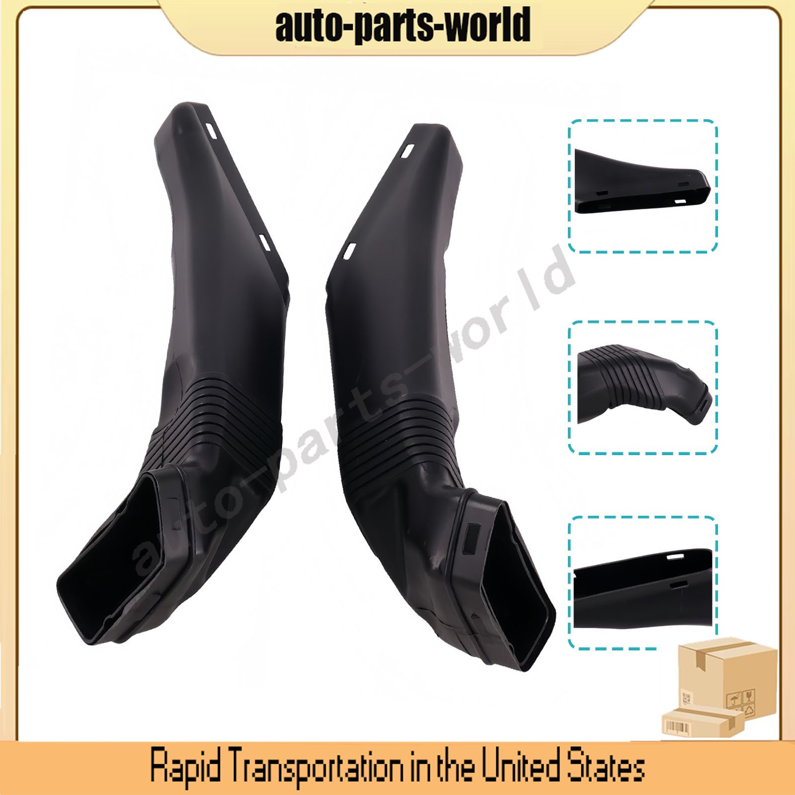 Intake Air Duct Pipe Kit For Bentley Gt GTC Flying Spur 3W0129531