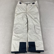 Arctix Snow Pants Kids Large White Insulated Ski Snowboard Waterproof 5K 11585