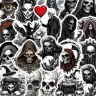 50x pcs GOTHIC PUNK SKULL Stickers Waterproof Decals Laptop Guitar Phone Crafts