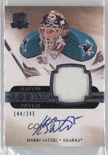 2011-12 Upper Deck The Cup Rookie 144/249 Harri Sateri #135 Patch Auto 0bz8