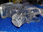 Vintage Scottie Dog Federal Glass Figurine Pressed Glass Scottish Terrier 🍬Dish — photo 7