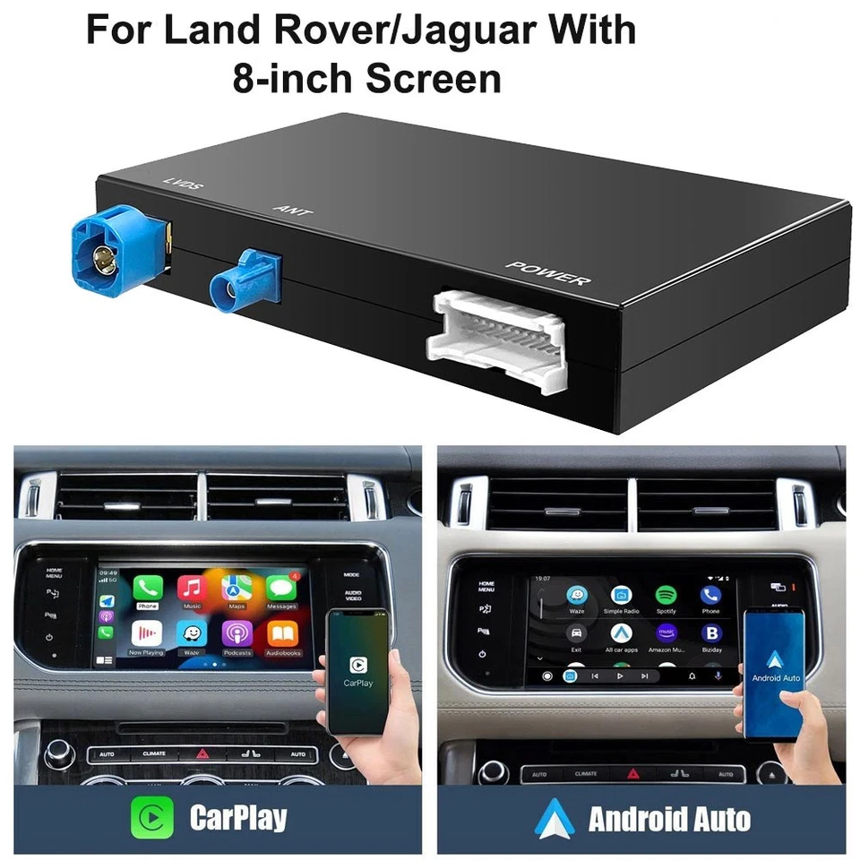 Carplay inalámbrico Android automático para Land Rover/Jaguar/Range Rover/Evoque/Discovery Foto 4 de 4