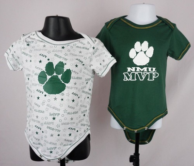 #ad #ad Northern Michigan Wildcats Shirt 0 3 Months 2 Piece Baby Shirt Set New ST131 $19.49
