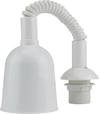 Leuchtenzugpendel mit Fassung E 27, weiß  Fassung
