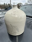 Antique Red Wing 3 gallon Birch Leaf Stoneware Crock Churn