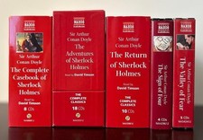 Unabridged Sherlock Holmes Mysteries &ndash; Naxos Audiobooks &ndash; 45 CDs