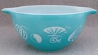 Vintage 1958 Pyrex 441 Balloons Cinderella 1 1/2 Pint Mixing Dip Serving Bowl
