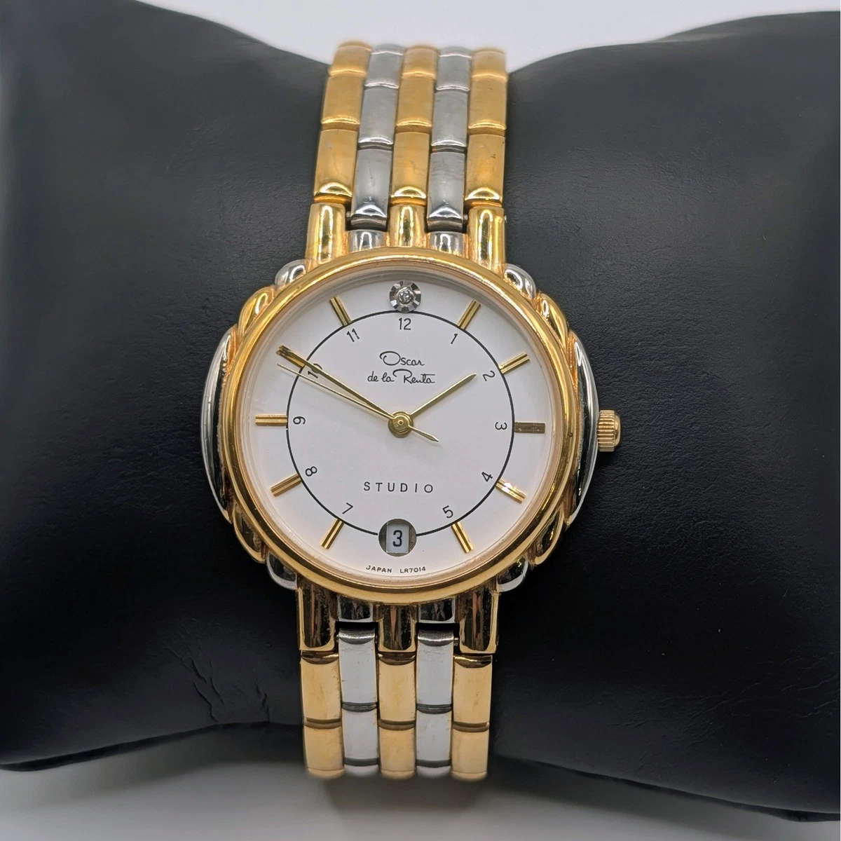 Vintage Oscar De La Renta Unisex Watch Gold With Vintage Oscar De La Renta Watch - Etsy main image 2