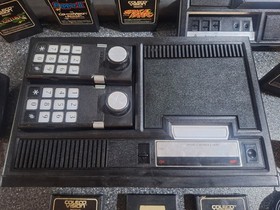 Colecovision Console Bundle Lot With Games Good Shape TESTED WORKING 
