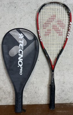 TecnoPro Grid 14.0 Squash Racquet 170g Carbon Graphite 502cm² w/ Covern