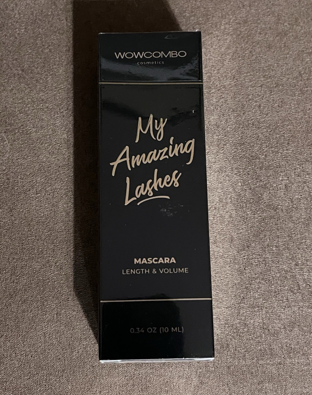 WOWCOMBO My Amazing Lashes Mascara Lengthening Volumizing Smudge Proof 0.34oz