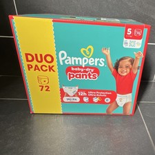 Pampers Baby-Dry Pants Duo Pack Taille 5 (11-17 kg) 72 couches jetables
