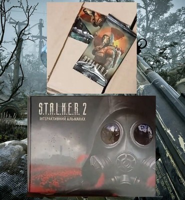 STALKER 2 Artbook + Collectible Cards (100 pcs) GIFT PACK IN STOCK