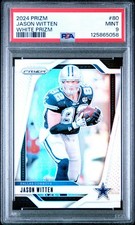 2024 Panini Prizm #80 Jason Witten White PSA 9 #35/35 1/1 Pop 1