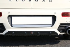 Street+ Heck Ansatz Diffusor passend für Mini CLUBMAN S MK2 (F54) JCW schwarz Ho