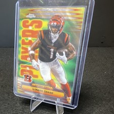 Topps Chrome Power Players Insert Ja'Marr Chase Cincinnati Bengals #PP-21