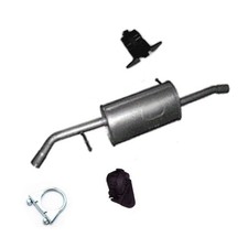Endschalldämpfer Auspuff für Citroen C3 II  Schrägheck 1124ccm 60PS+Montageware