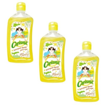 CARISMA   Liquid Laundry Detergent, 500ml, 3 Pack