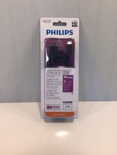 📺 Philips 6ft Micro HDMI to HDMI Cable 4K Ultra HD High-Speed 🔌 Brand New ✅