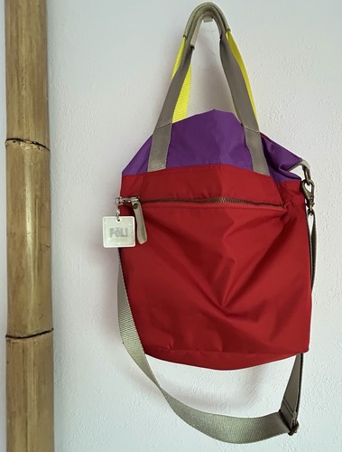 George, Gina & Lucy, Tasche, NEU! Rot-Violett, ca. 40 × 40 cm - Bild 18 von 19