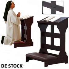 Gebetsbank Gebetskniebank Kniehocker mit Kissen Kniebank Gebetsstuhl