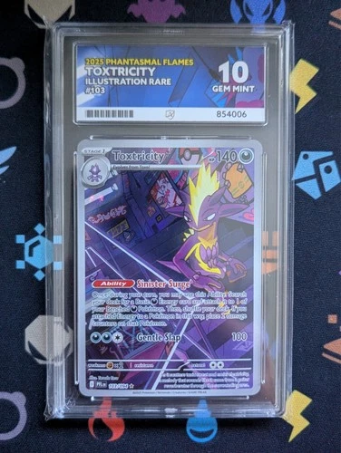 Toxtricity [103/094] Phantasmal Flames Illustration Rare Ace Grade 10