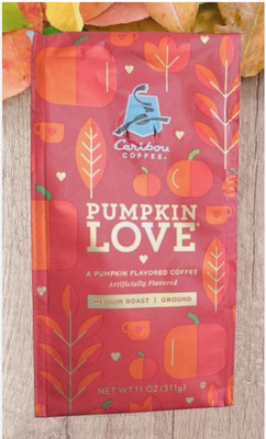 Caribou Coffee Pumpkin Love Flavored Ground Medium Roast Coffee