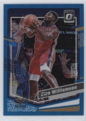2023-24 Panini Donruss Optic Aqua Prizm 63/249 Zion Williamson #35 0w8p