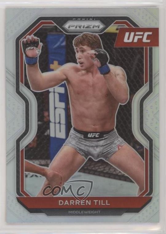 2021 Panini Prizm UFC Silver Prizm Darren Till #80 0tw4