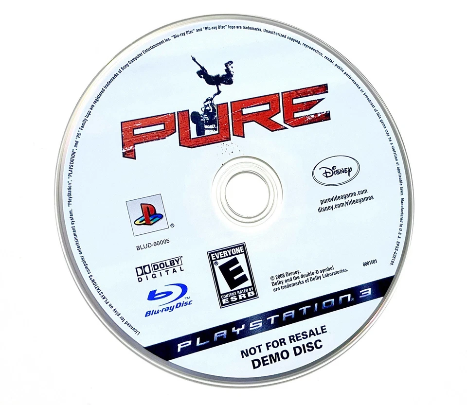 Pure PS3 Demo Disc NOT FOR RESALE VERSION 2008 Sony PlayStation 3 DISNEY - Image 3 of 4