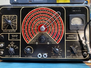 Vintage Triplett Model 1632 RF Generator Working!