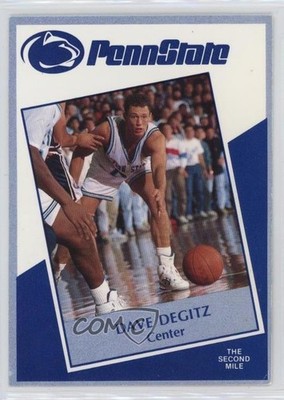1991-92 The Second Mile Penn State Nittany Lions Winter Edition Dave Degitz 0q3