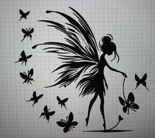 Fairy Butterflies Decal