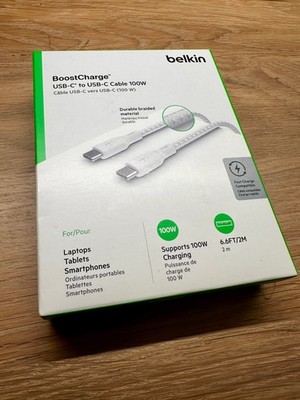 Belkin Boost Charge USB-C to USB-C Cable 100W 2m
