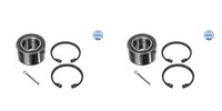 Meyle 2X Radnabe Radlagersatz Vorne FüR Opel Corsa B Astra F CC Vauxhall 73