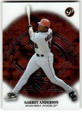 2002 Topps Pristine - Garret Anderson #12
