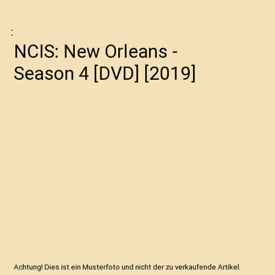 NCIS: New Orleans - Season 4 [DVD] [2019]