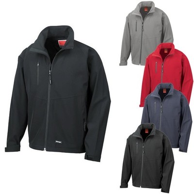 Result Herren Männer Soft Shell Jacke Mens Base Layer Übergangsjacke  XS bis 3XL