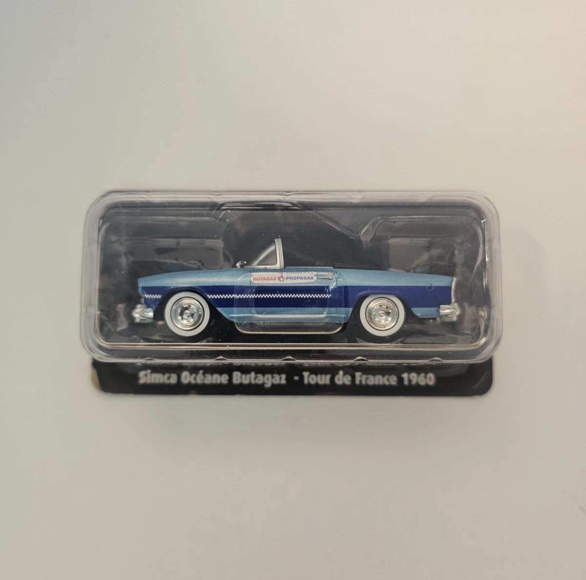 Voiture Miniature Simca Océane Butagaz  Tour de France 1960  Échelle 1/43