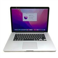 Apple Macbook 12,1 A1398 15.4" Retina QHD i7-4770HQ 2.20GHz 16GB 250GB Monterey