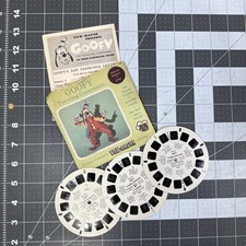 Walt Disney Goofy Traveling Cameraman 1957 View-Master Packet with Reels 844-ABC