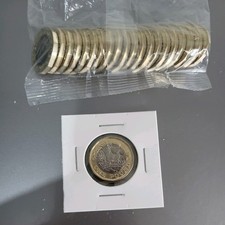 UK 2022 1 POUND COIN LAST YEAR ELIZABETH II NATIONS OF THE CROWN From Sealed Bag