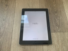 Apple iPad 4th Gen A1458 9.7" Silver Wi-Fi Only UNTESTED FOR PARTS OR REPAIR