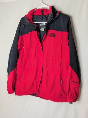 THE NORTH FACE Hyvent DT Jacket BROWN WINDBREAKER Waterproof Rain Zip-Up Hood M