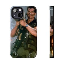 Fundas de teléfono resistentes, Commando RPG Arnold, regalo para jugadores, accesorios para teléfonos nerd,
