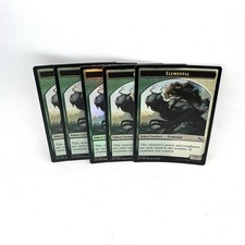 Elemental Token (Green/White) Foil 5x MTG Magic The Gathering Unstable