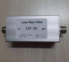 Short Wave Low Pass Filter DC-30MHz LPF-30 Low Pass Filter M USB LPF 200W