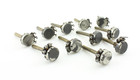 Qty 11 NOS 1961 Stackpole 3M Ohm Audio Taper Potentiometers Tested 3.605–3.736MΩ — photo 8