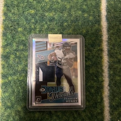 2019 Panini Donruss Optic - Donruss Threads Derrick Henry #DT16 (MEM)